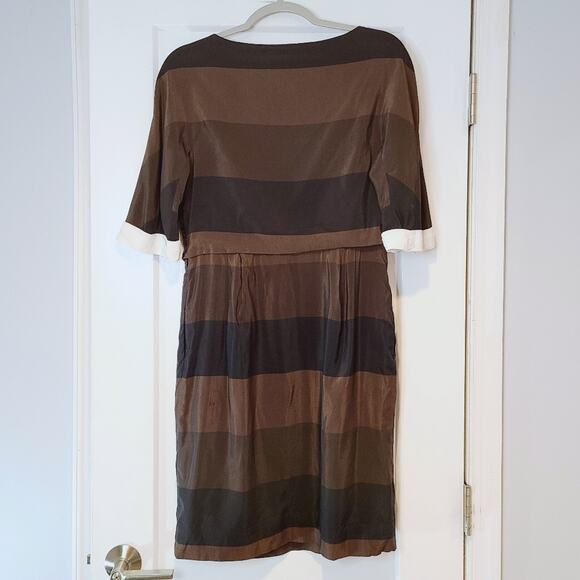 3.1 Phillip Lim Striped Dress With Waist Tie - Picture 2 of 7